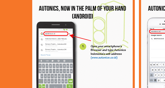 Autonics Mobile Web Shortcut Guide